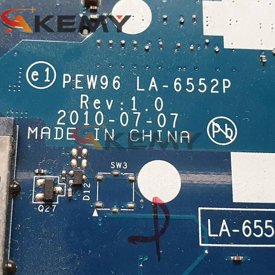 MBR4602001 подходит для материнской платы ноутбука Acer 5552 5552G Оловянная деталь NV50A