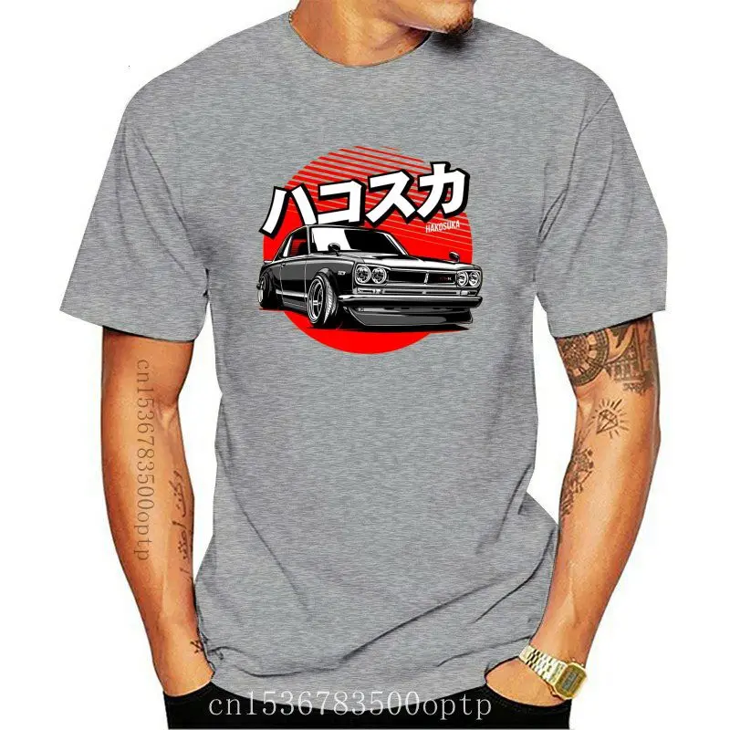 

Camiseta Vintage GTR Hakosuka Skyline PGC10 para hombre, camisa informal de calidad, 100% algodón, talla grande, de verano, nuev