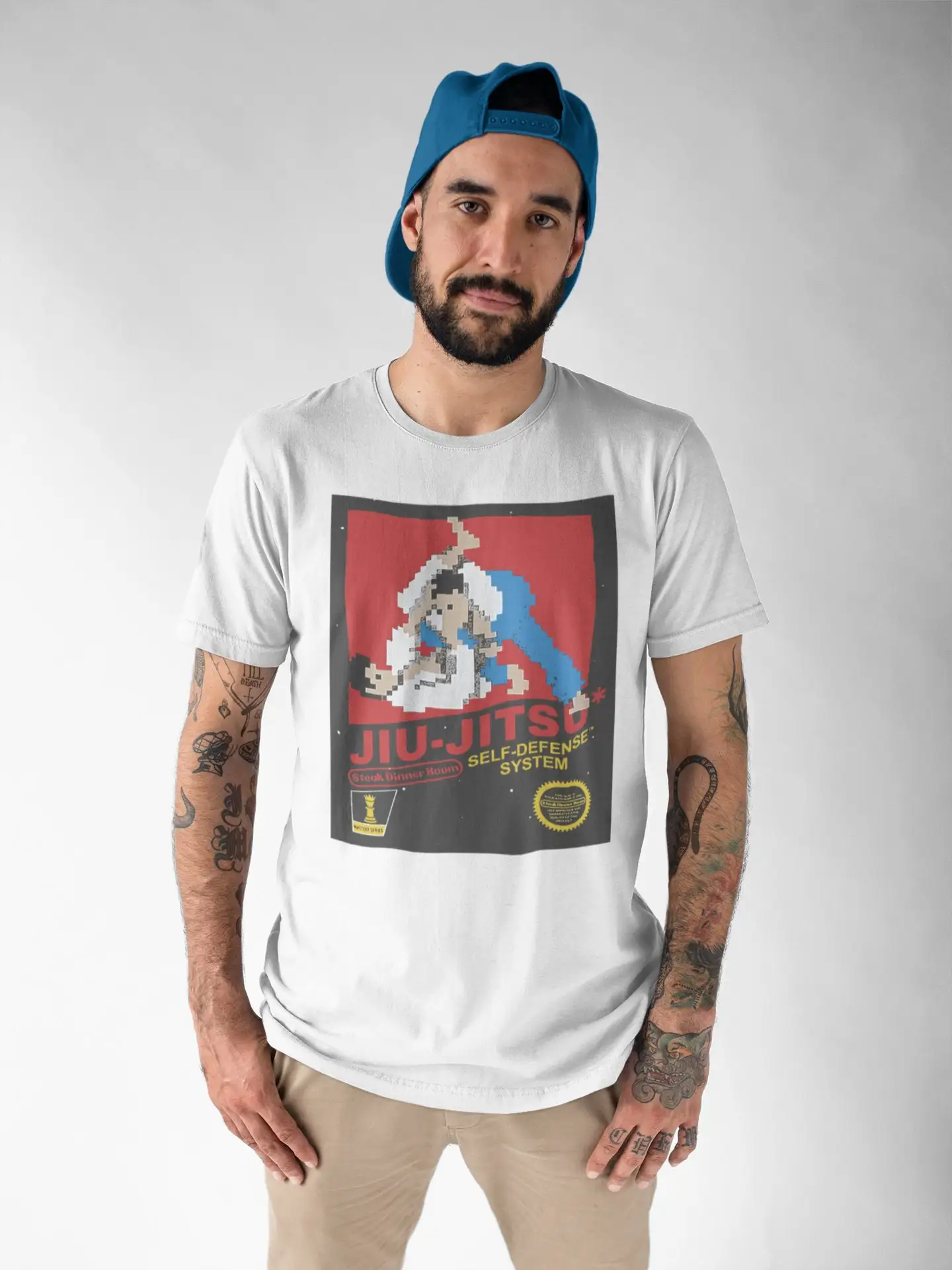 Чехол для видеоигр джиу джитсу редкая футболка