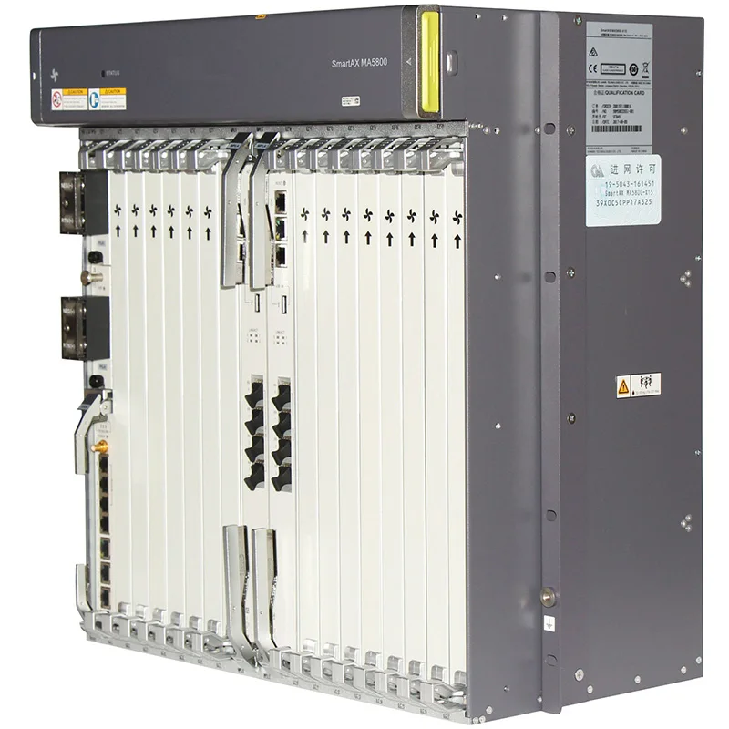 Шасси с 2 * MPLA/MPLB основным контролем 10G и PILAU DC power MA 5800 X2 X7 X15 SmartAX MA5800 X17 EA5800 GPON EPON OLT -