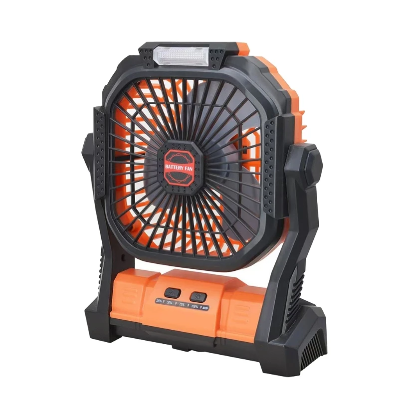 

Портативный вентилятор D0AB с регулируемой скоростью и подвесным веером, веер из искусственного абс материала для кемпинга, идеально подходит для приключений на свежем воздухе