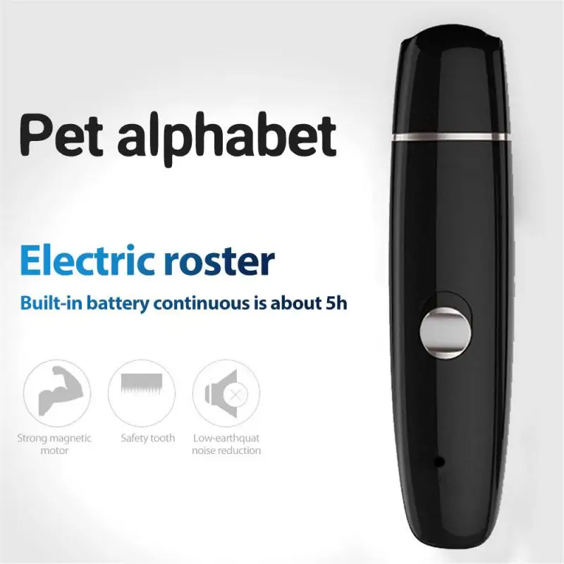 

Electric Pet Nail Grinder With LED Light Cat Dogs Nail Clippers USB Rechargeable Paws Nail Cutter Pet Grooming Trimmer Supplies