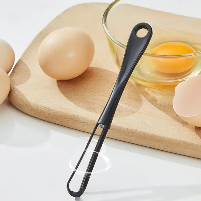 

Mini Multifunctional Egg Beater 1pc Egg Whisk Plastic Kitchen Utensil With Teaspoon Egg Tools Accessories Kitchen