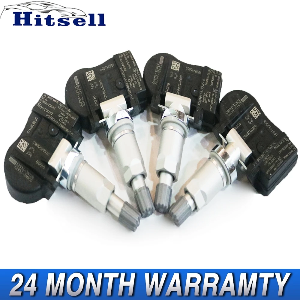 52933 3N100 система контроля давления в шинах датчик давления в шинах для Hyundai Accent Genesis Kia Sorento 529333N100 52933-2M650