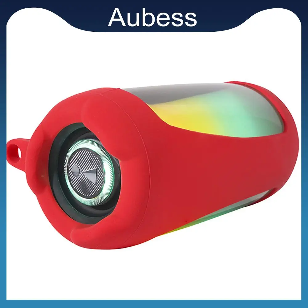 

Navy Blue Not Easy To Break Portable Bag Multi-color Optional Soft Silicone Sleeve Easy To Carry Speaker Case Storage Supplies