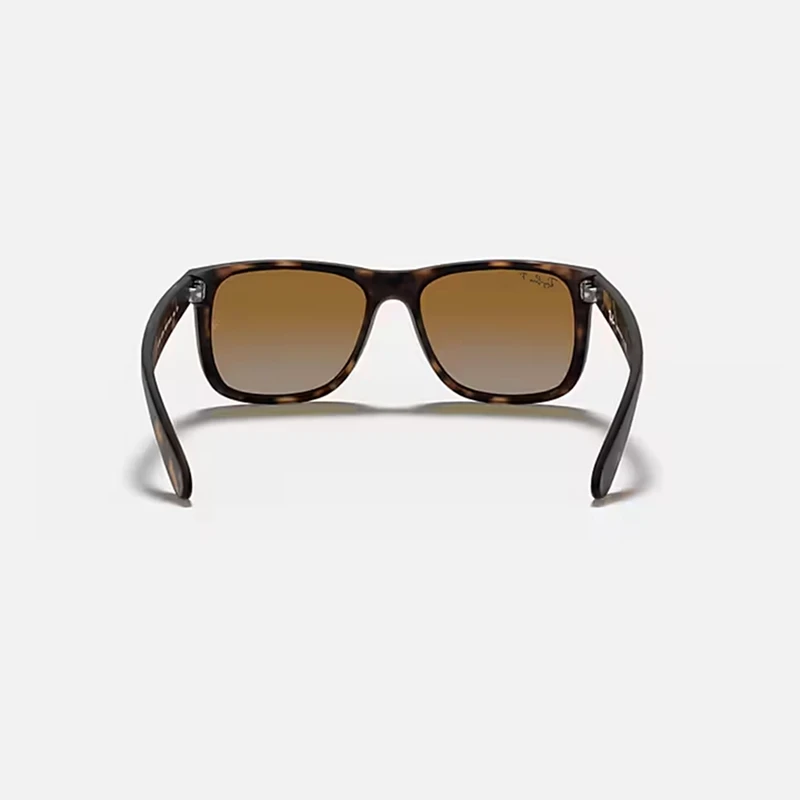 Фото Оригинальные солнцезащитные очки Rayban Classic RB4165 JUSTIN, унисекс, квадратные, винтажные, поляризованные, в коробке. №4