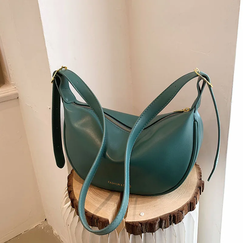 

Женская сумка через плечо, повседневные кожаные нагрудные сумки через плечо, однотонная сумка-мессенджер на молнии для женщин, простой дизайн, новинка весны 2023