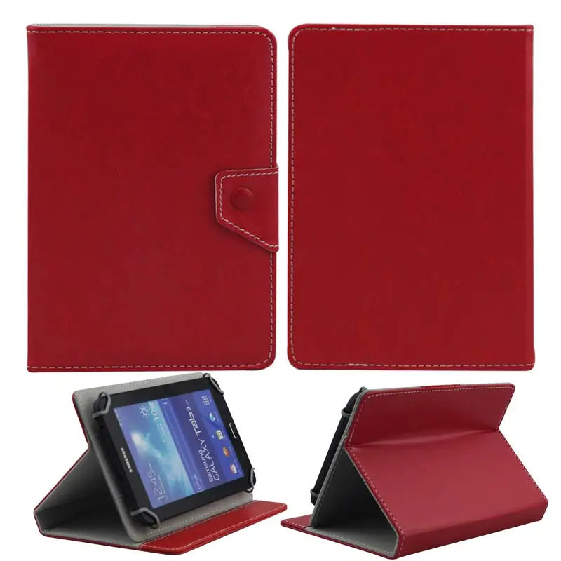 

Универсальный чехол для планшетного ПК, цветная Кожаная флип-подставка для Samsung, Huawei, Android, 7, 8, 9, 10,1 дюйма