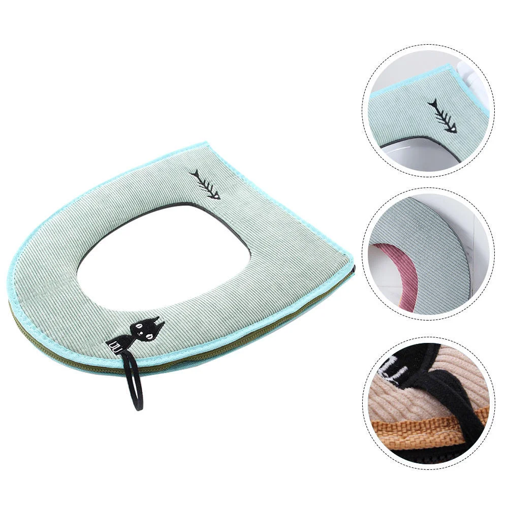

1Pc Winter Toilet Seat Cushion Home Toilet Pad Comfortable Toilet Seat Pad