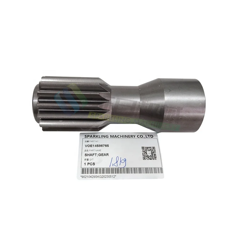 Voe14586765 EW160C EW180D запасные части для экскаватора 14586765 вал шестерни солнца VOE14586765