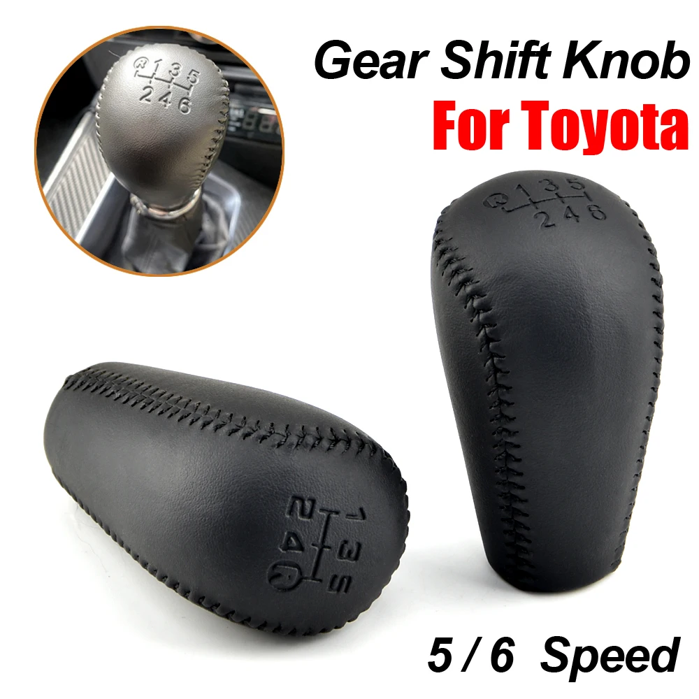 

5 Speed/6 Speed Manual Car Gearbox Handles Handball Gear Shift Knob Lever Stick Head For Toyota Hilux MK6 MK7 2004-2014