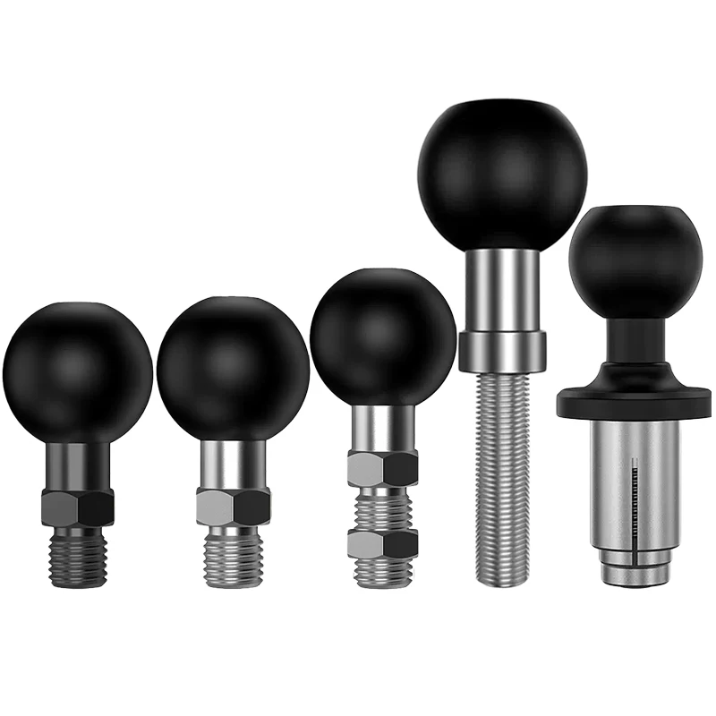 1 дюймовый Адаптер для крепления шаровой головки M6 M8 M10 винт держатель для телефона на мотоцикл велосипед для крепления зеркального сиденья для GoPro 11 Аксессуары для камеры