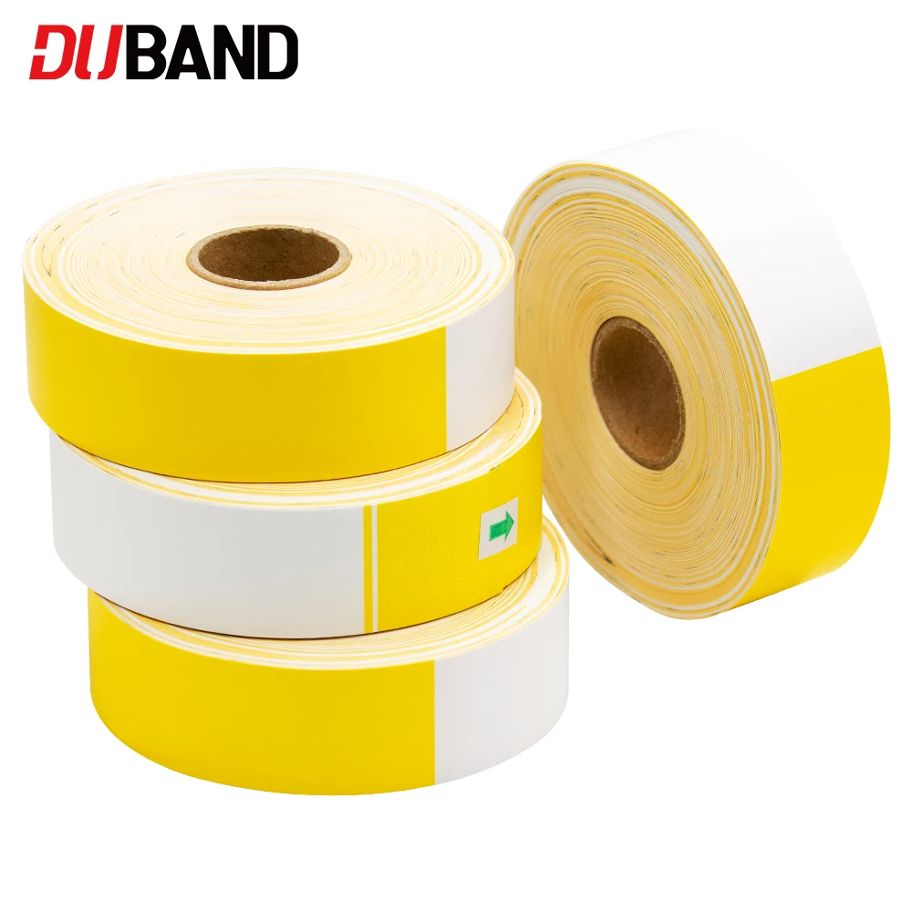 

Одноразовые термочувствительные браслеты с QR-кодом