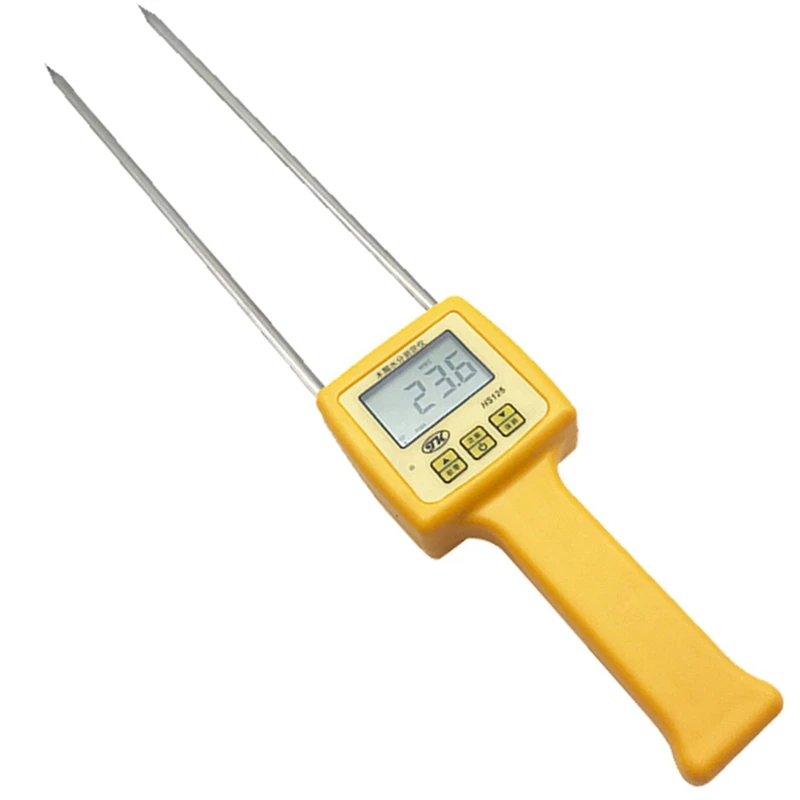 

HS125 Wood Moisture Meter Portable Sawdust Moisture Analyzer Tester