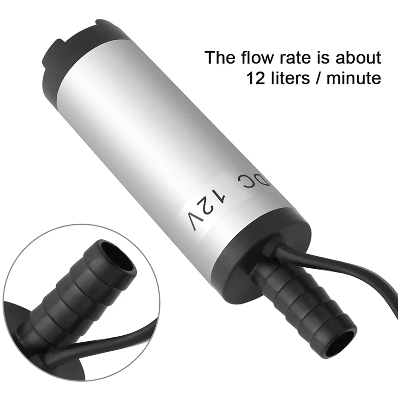 

Маленький электрический топливный насос 12 В постоянного тока, дизельный насос, диспенсер для бензина, легкие портативные зажимные модели, самовсасывающий тип