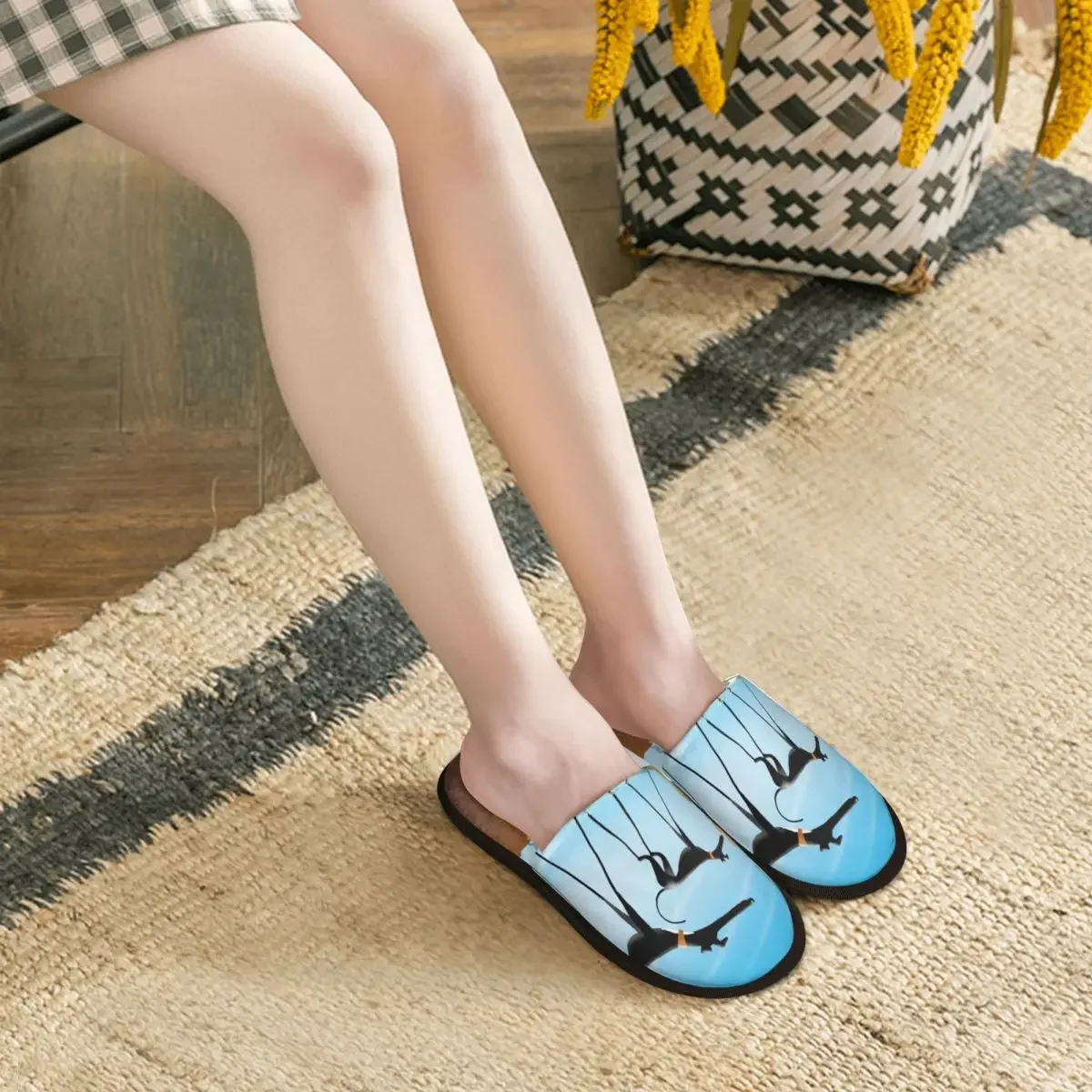 Сальвадор Дали забавные мягкие тапки из пены с эффектом памяти