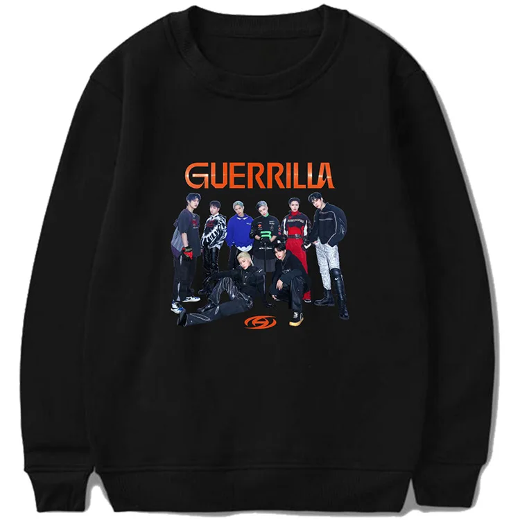 

Новинка, одежда в стиле Kpop с альбомом, свитшоты в стиле парриллы, свободные пуловеры с длинным рукавом, женская уличная одежда в стиле Харадз...