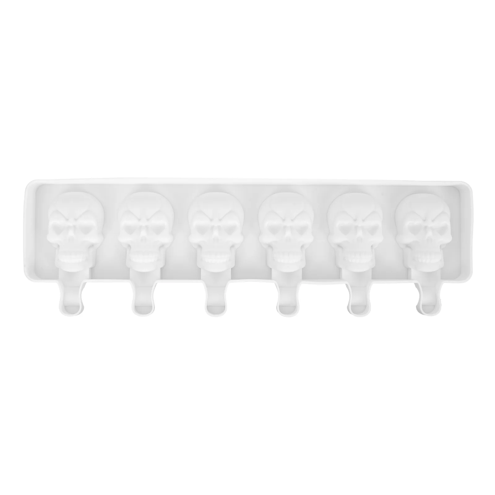 

Mold Silicone Ice Maker Popsicle Popsiclesfondant Head Cake Cream Diyskull Molds Chocolate Dessert Ghost Gummy Household