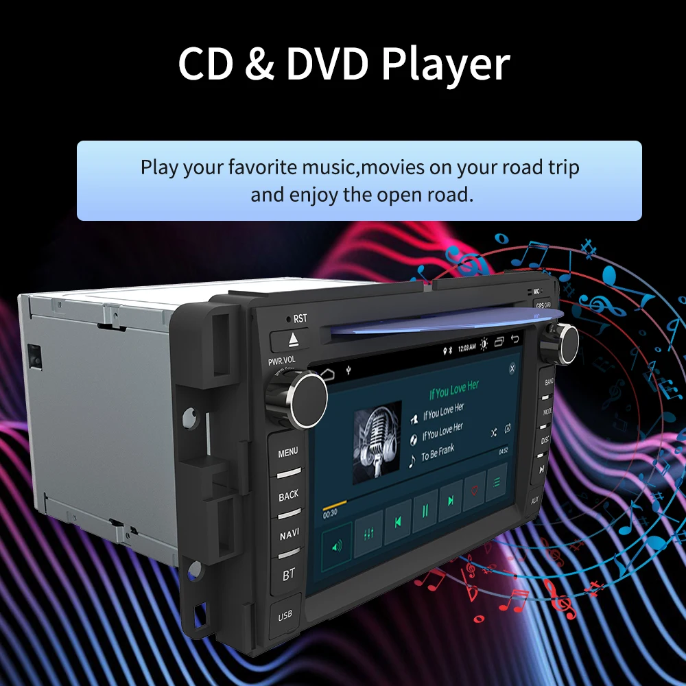 Junsun автомобильный радиоприемник мультимедийный плеер для анклава/GMC/ Chevrolet .. Авто