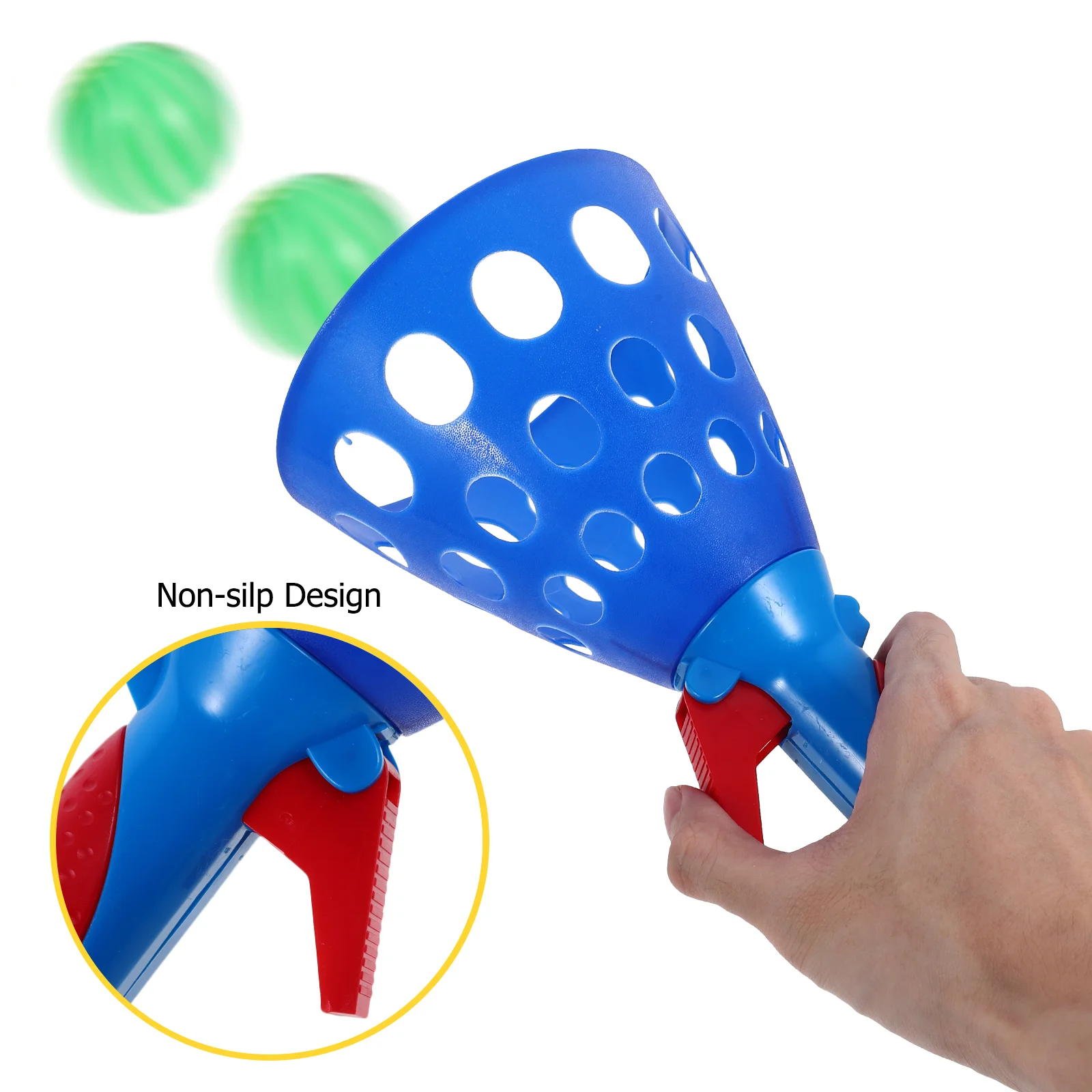 Catch The Ball Toys Игра с шариками Интерактивный запуск и щелчок Пластиковый стрелок