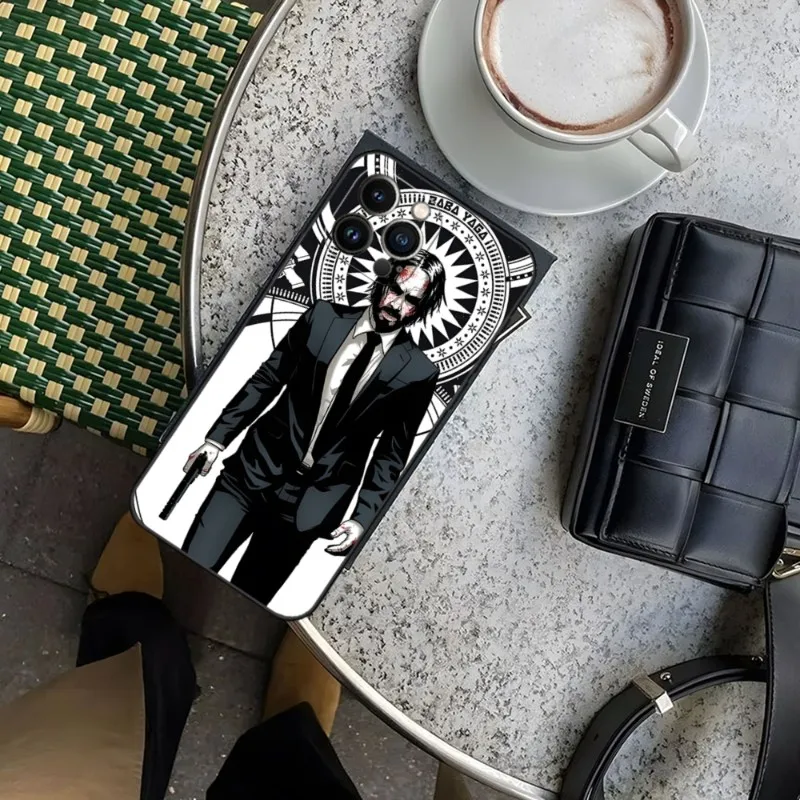 Новый чехол для телефона John Wick Iphone 11 Pro Max 12 Mini 13 14 X Xr Xs 6 6s 8 7 Plus силиконовая Мягкая