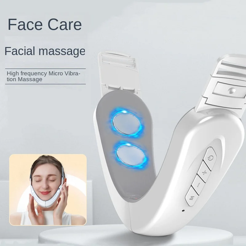 

Multi-function facial slimming shaping instrument Micro-current intelligent massager vibrates thin chin V-line lifting belt