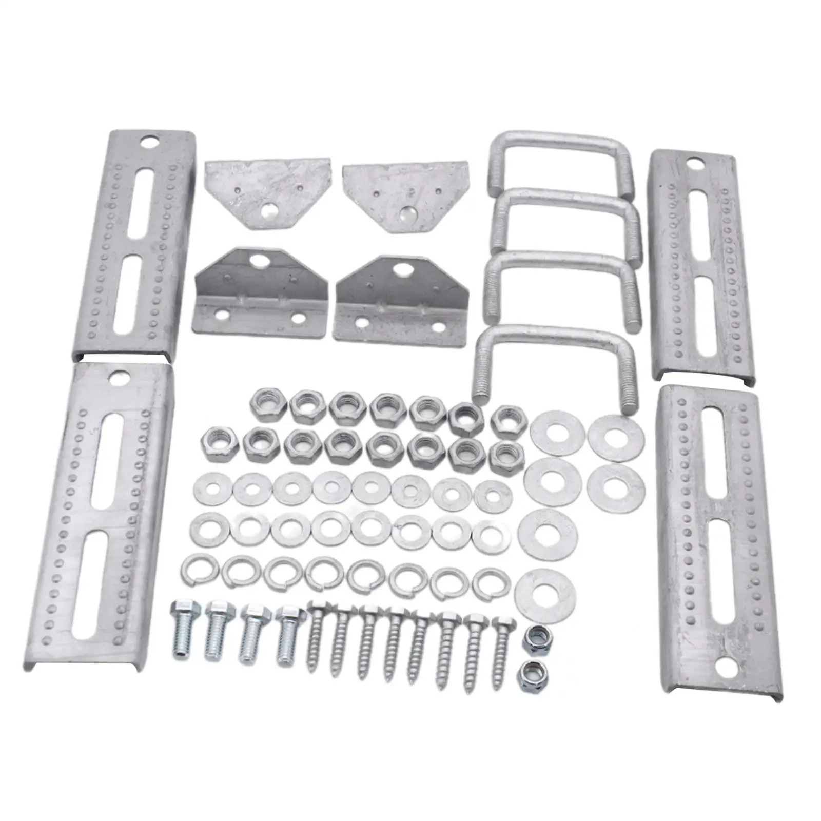 Комплект поворотных кронштейнов с верхней крышкой U-образные болты винты гайки
