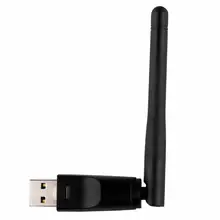 150Mbps Ralink RT5370 Wireless Network Card Mini USB 2.0 WiFi Adapter Antenna PC LAN 802.11 B/g/n WiFi Receiver Dongle