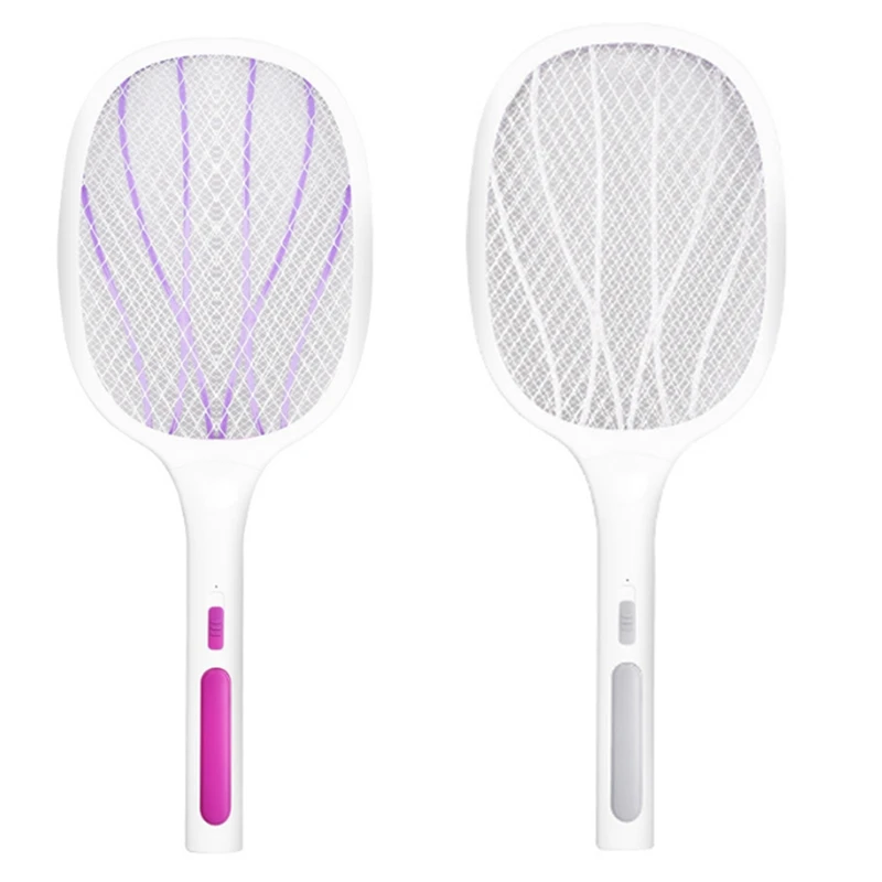 

3000V 6 LED Mosquito Killer Lamp With UV Lamp USB 1200Mah Bug Zapper Summer Fly Swatter Trap Home Bug Insect Racket
