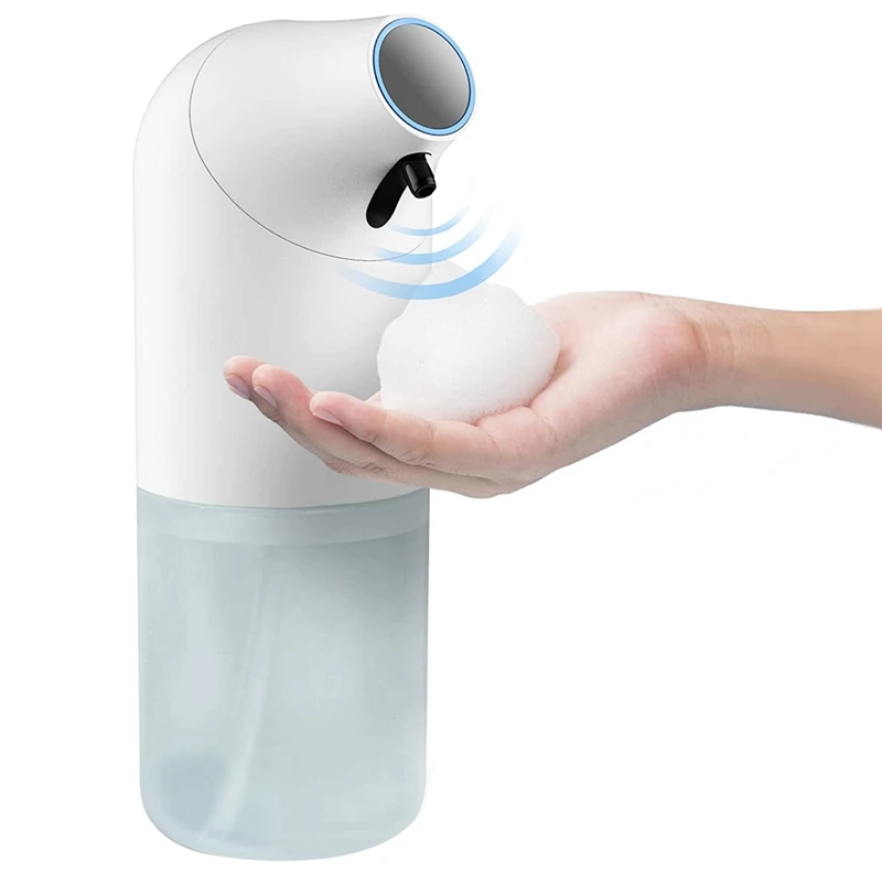 

Soap Dispenser, Wall-Mounted Touchless Automatic Foam Soap Dispenser Waterproof Battery Operation Foam Soap Dispenser