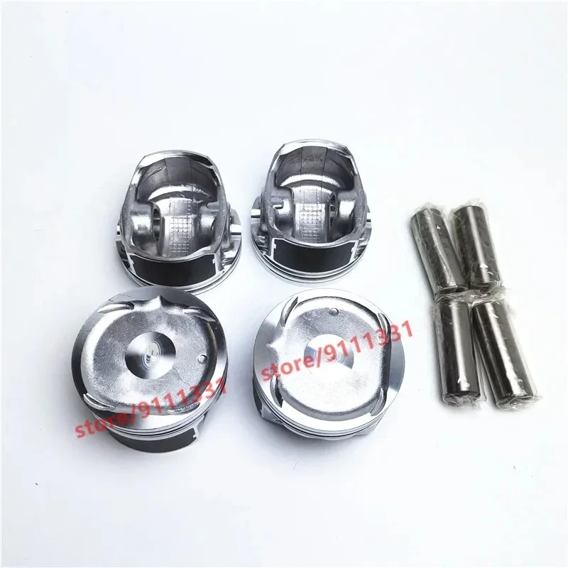 Фото Комплект из 4 поршней двигателя для Chery A5, Fora, Tiggo, Eastar, A3, M11, Skin V5, двигатель 481 1.8L, 481FC-1004020 №2