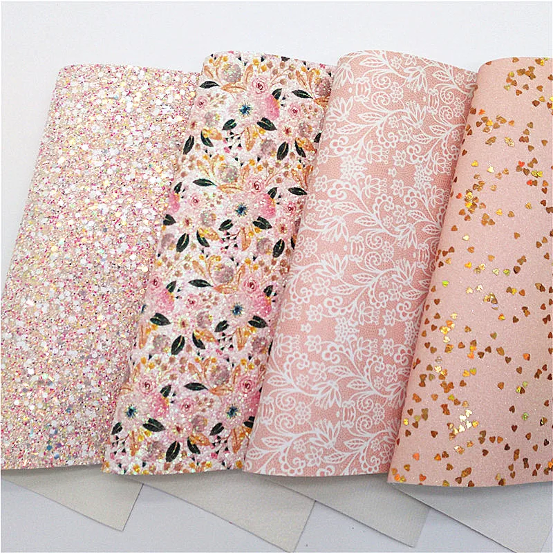 Блестящие листы для бантов 21 х29 см Q632 |