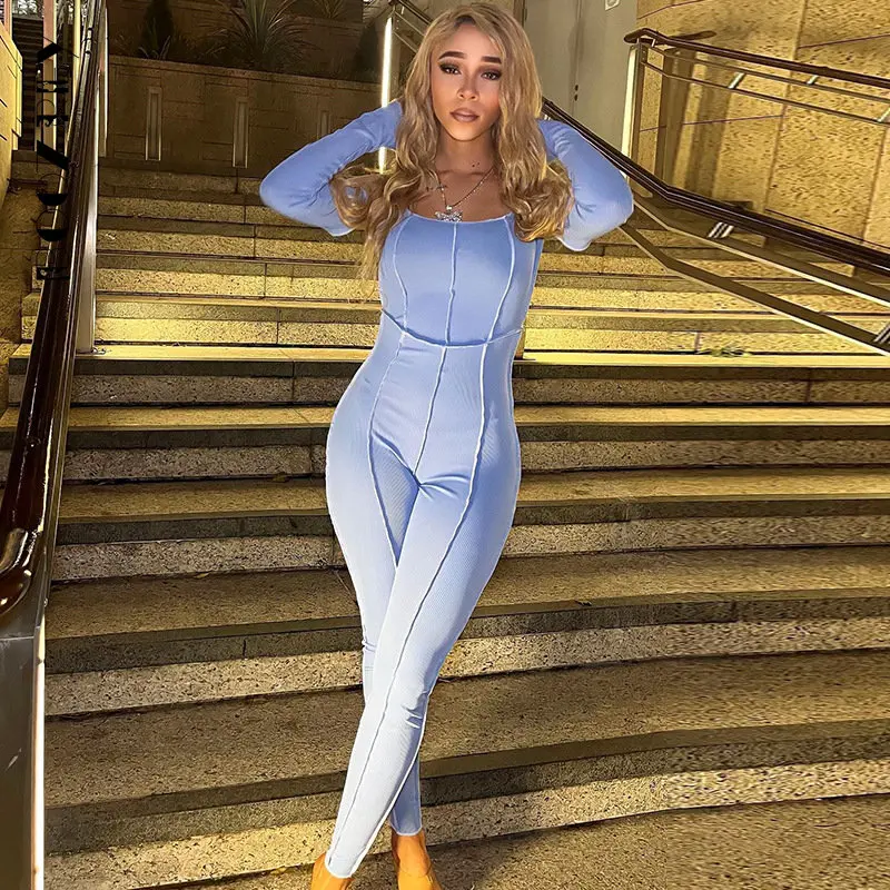 BoozRey Sexy Off Shoulder Corset Backless Jumpsuits Women Punk Grunge Pencil Pants One Piece Rompers 2023 new Spring Y2k Clothes