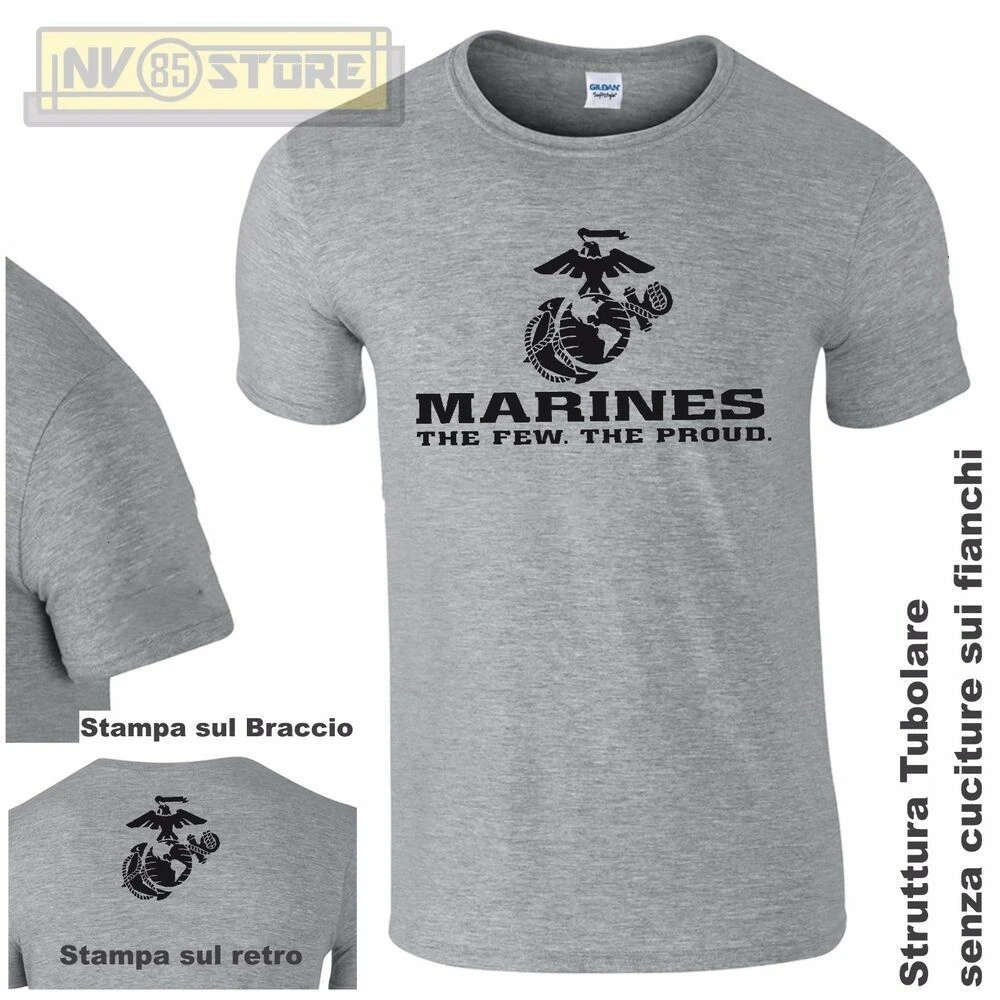 

Jersey T-Shirt Military Marines Marine Corps Usmc Mens T-Shirt Print G