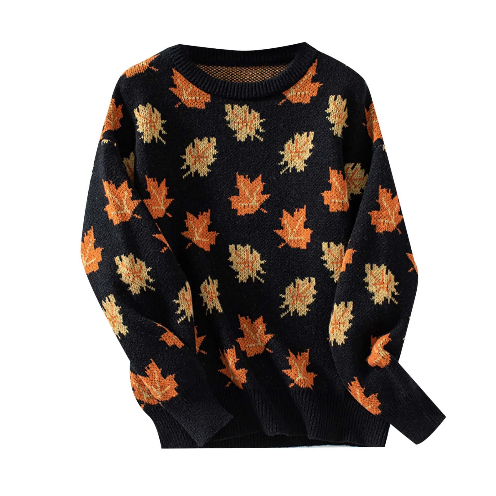 Новинка 2024 женские пуловеры свитер модные осенне-зимние повседневные вязаные