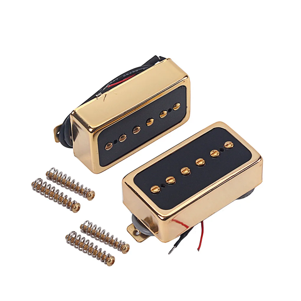 

Pack of 2 Humbucker N Shape Letter Shapes Portable Pickups Electric Transducer Stability Replacement for Guitar
