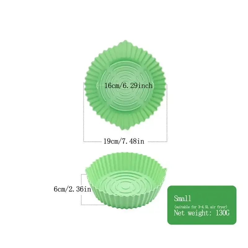 

Air Fryer Healthy Material Baking Pan High Capacity Easy to Clean