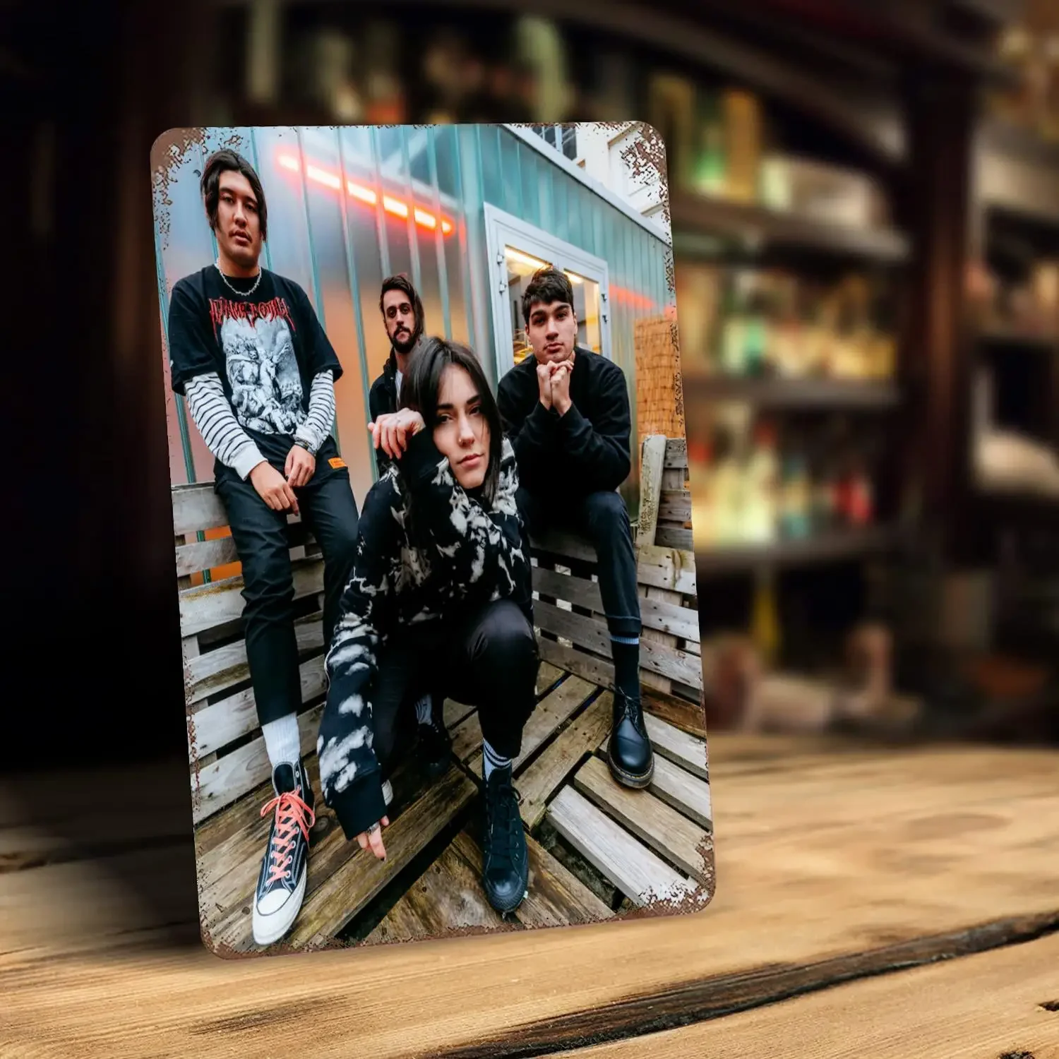 Металлическая вывеска Chase Atlantic