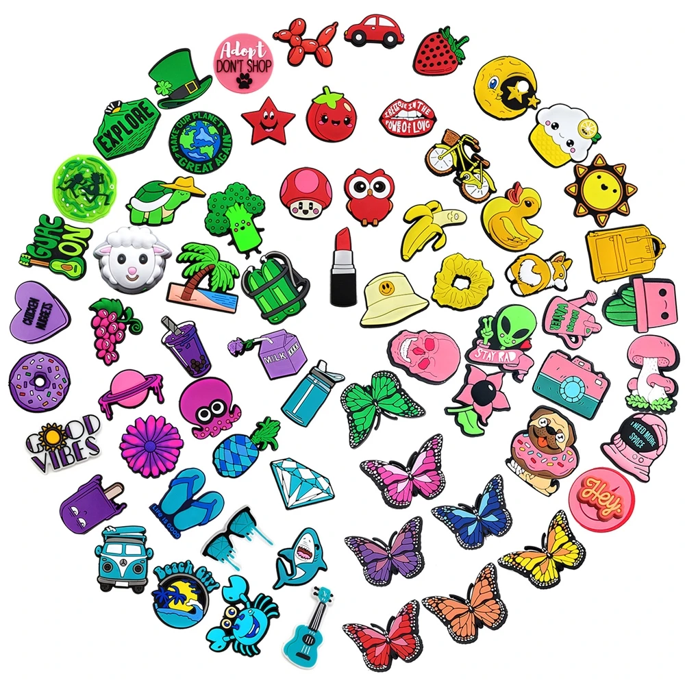 

Designer Shoe Charms Decorations for Crocs Contact us for Catalog Anime Packs Cartoon Jeans Set Wholesale Bulk Shoes Accessories