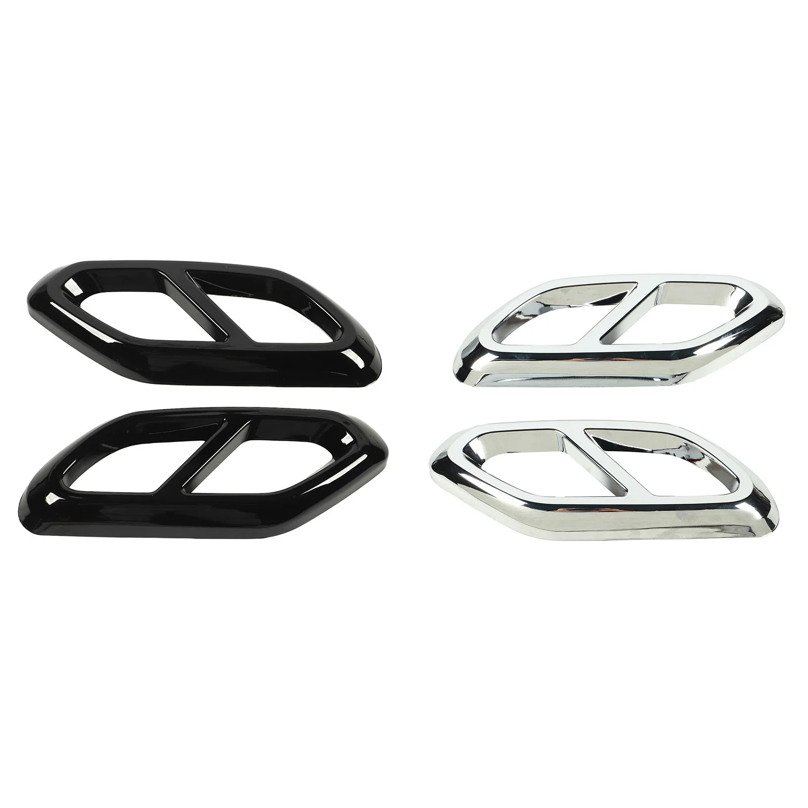 1 пара крышки глушителя выхлопной трубы декоративная сильная защита крышка