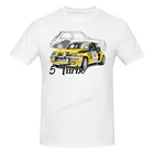 Футболка 5 gt turbo Alpine RAGNOTTI Team Diac Rally Legend, Футболка Harajuku с коротким рукавом, футболка из 100% хлопка, брендовая футболка