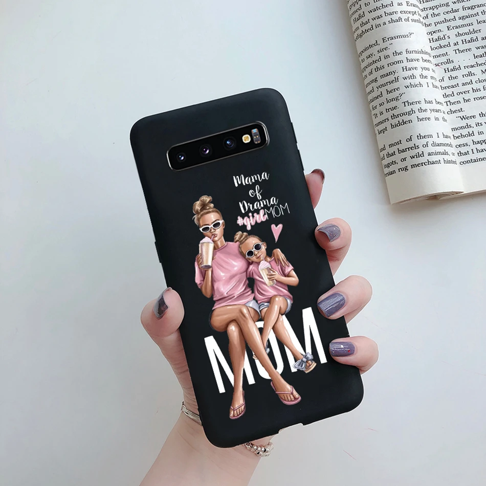 Чехол для Samsung Galaxy S10 Plus S10e Модный женский Мягкий силиконовый чехол-накладка s 10