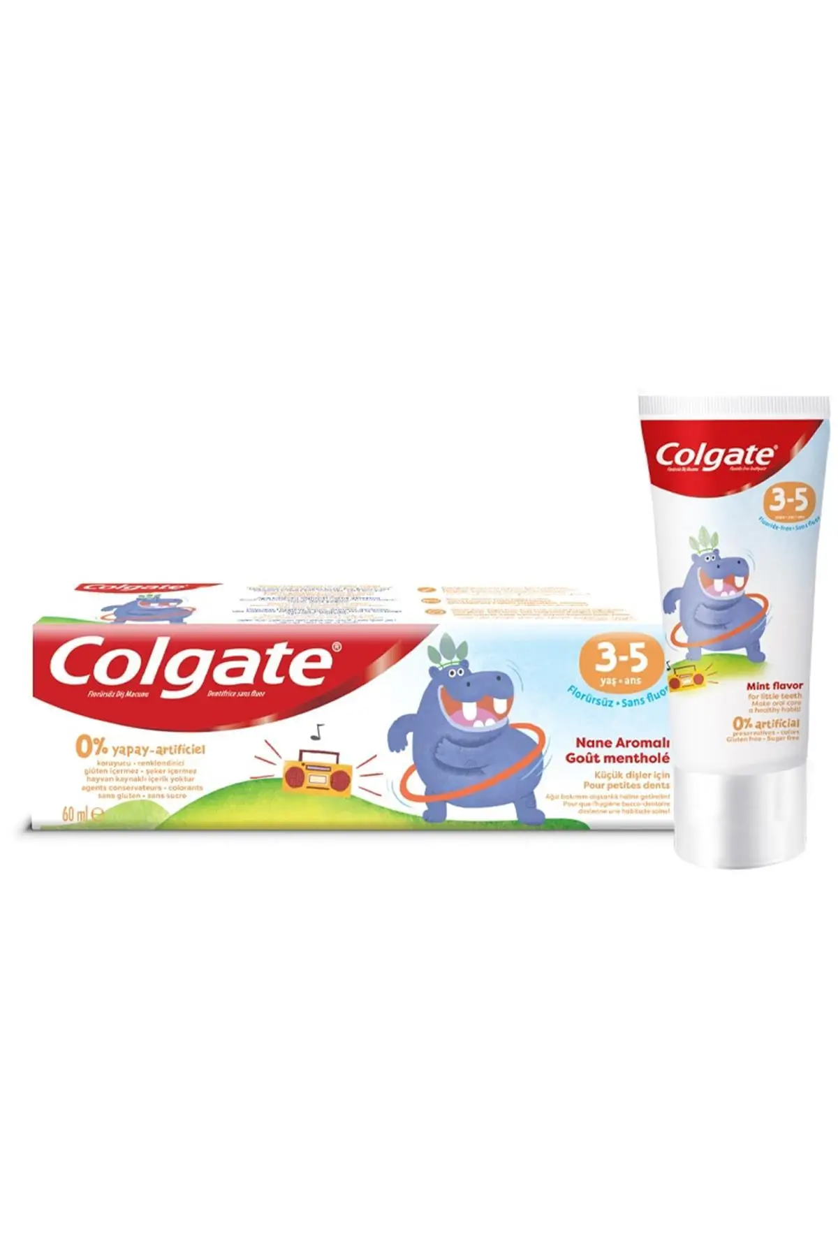 

Зубная паста для детей от производителя Colgate florрюрюльную, мятные плоскогубцы, Возрастная, 60 мл, Категория: зубная паста