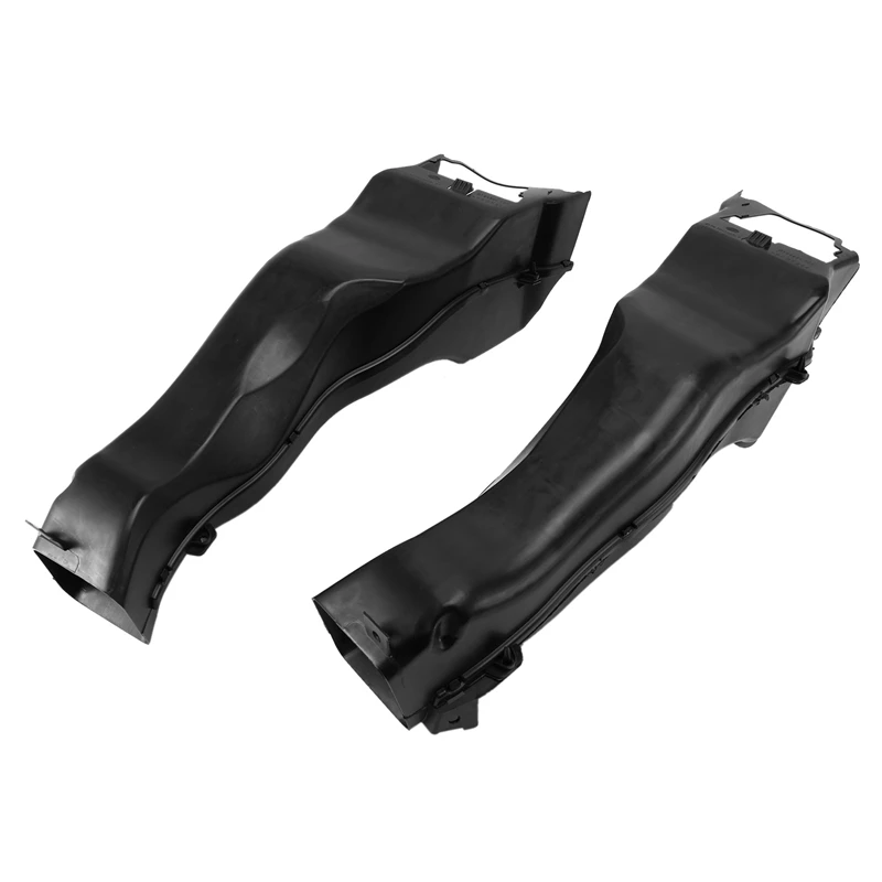 

1 Pair ABS Car Front Brake Air Duct Air Cleaner Tube Hose Fit for-BMW X5 2014-2016 51747343803 51747343804