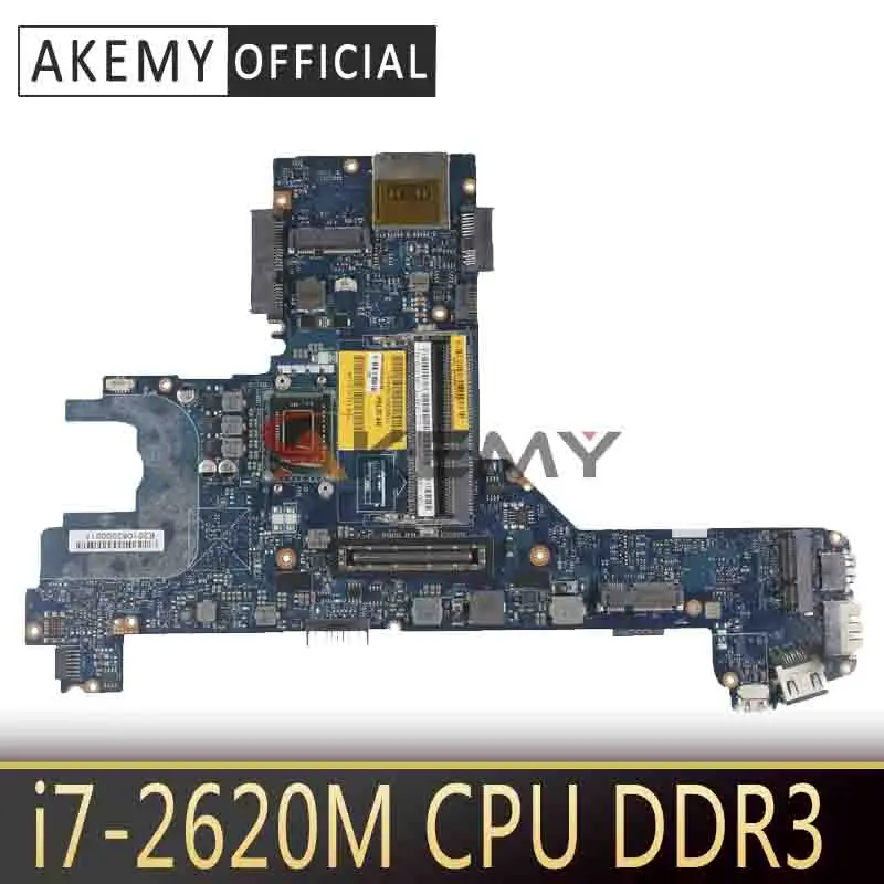 

FOR DELL Latitude E6320 Laptop Motherboard With I7-2620M CPU Y45W5 0Y45W5 CN-0Y45W5 PAL70 LA-6611P Tested