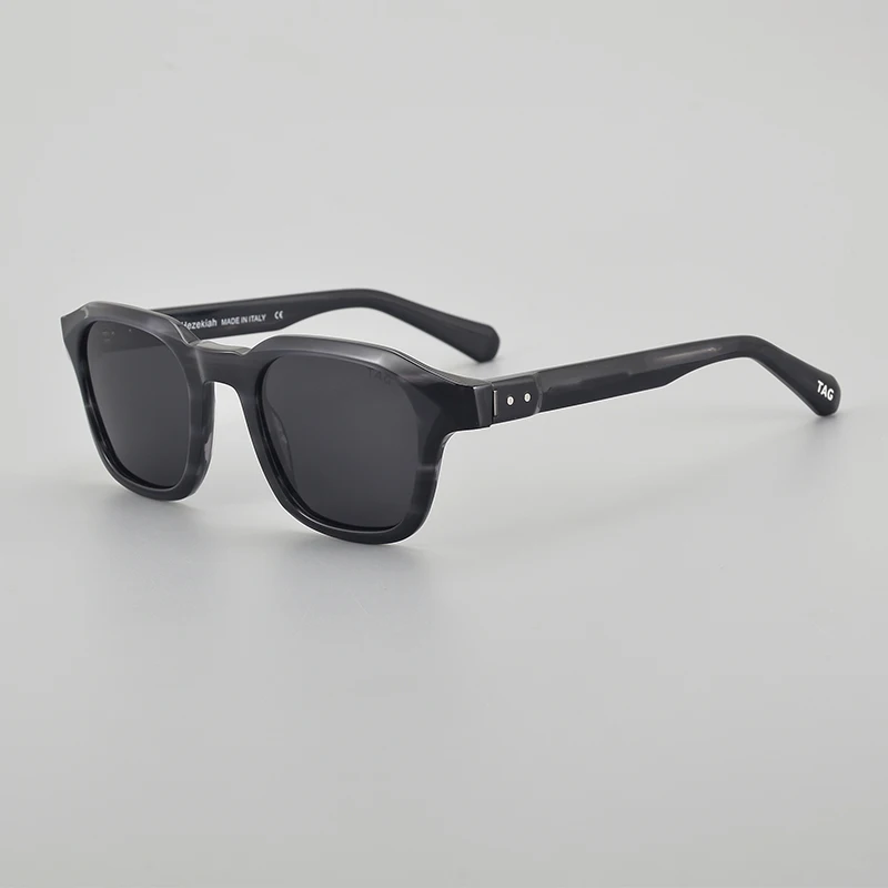 Прямоугольные поляризованные солнцезащитные очки дизайнерские брендовые