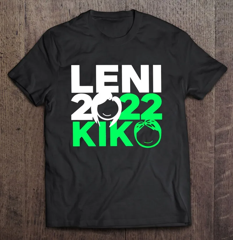 

Футболка Leni Kiko 2022 с логотипом выборов для мужчин, футболка оверсайз, футболки с графическим рисунком, Мужская одежда, женская футболка, футб...