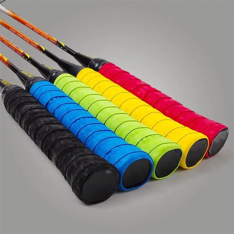 

10pcs 25mm Wide Racket Grip Tennis Overgrip Anti Perforated Super Absorbent Tennis Squash Racket Badminton Overgrip Sweat Band