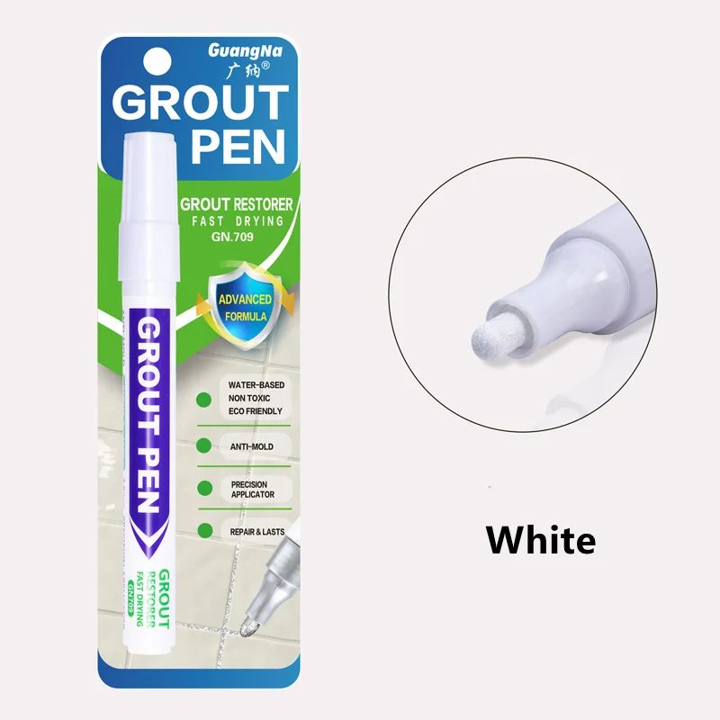 

Водостойкий маркер для затирки плитки 8 цветов