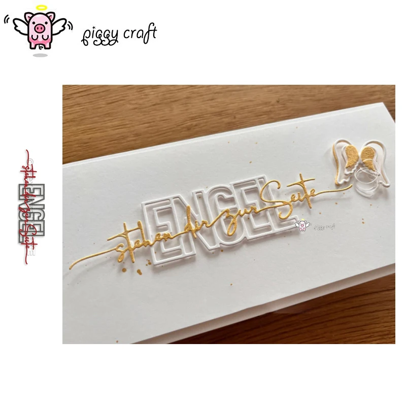 

Металлические Вырубные штампы, форма для вырезания, буквы ангела, скрапбукинг, бумажный нож, форма, лезвие, перфоратор, трафареты